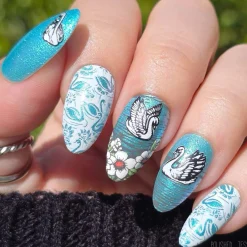 Swan Lake (M573) - Nail Stamping Plate
