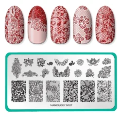 Sweet & Sultry (m187) Nail Stamping Plate