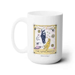Tarot - The Nail Artist Ceramic Coffee Mug 15oz