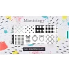 Teddy and Me: Bear Necessities (MXM137) - Nail Stamping Plate