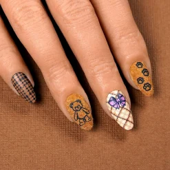Teddy and Me: Bear Necessities (MXM137) - Nail Stamping Plate