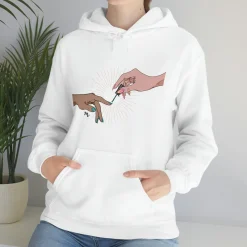 The Creation of Manicure - Heavy Blend Hoodie Sweatshirt
