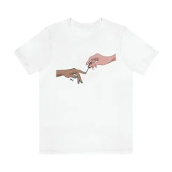 The Creation of Manicure - Short Sleeve T-shirt