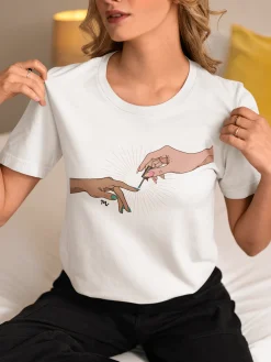 The Creation of Manicure - Short Sleeve T-shirt