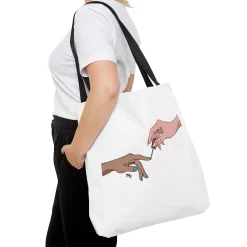 The Creation of Manicure Tote Bag