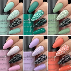 The Gardener: 6-Piece Creamy Pastel Stamping Polish Set
