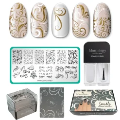 Timeless Swirls: Nail Stamping Starter Kit