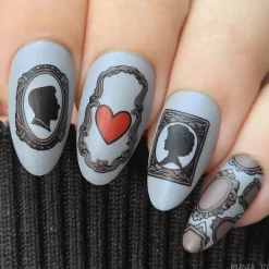 Tiny Exhibits (M628) - Nail Stamping Plate