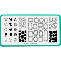 Tiny Exhibits (M628) - Nail Stamping Plate