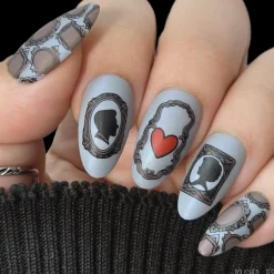 Tiny Exhibits (M628) - Nail Stamping Plate