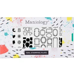 Tiny Exhibits (M628) - Nail Stamping Plate