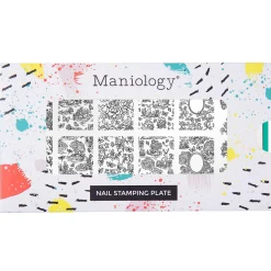 Toile De Jouy (M566) - Nail Stamping Plate