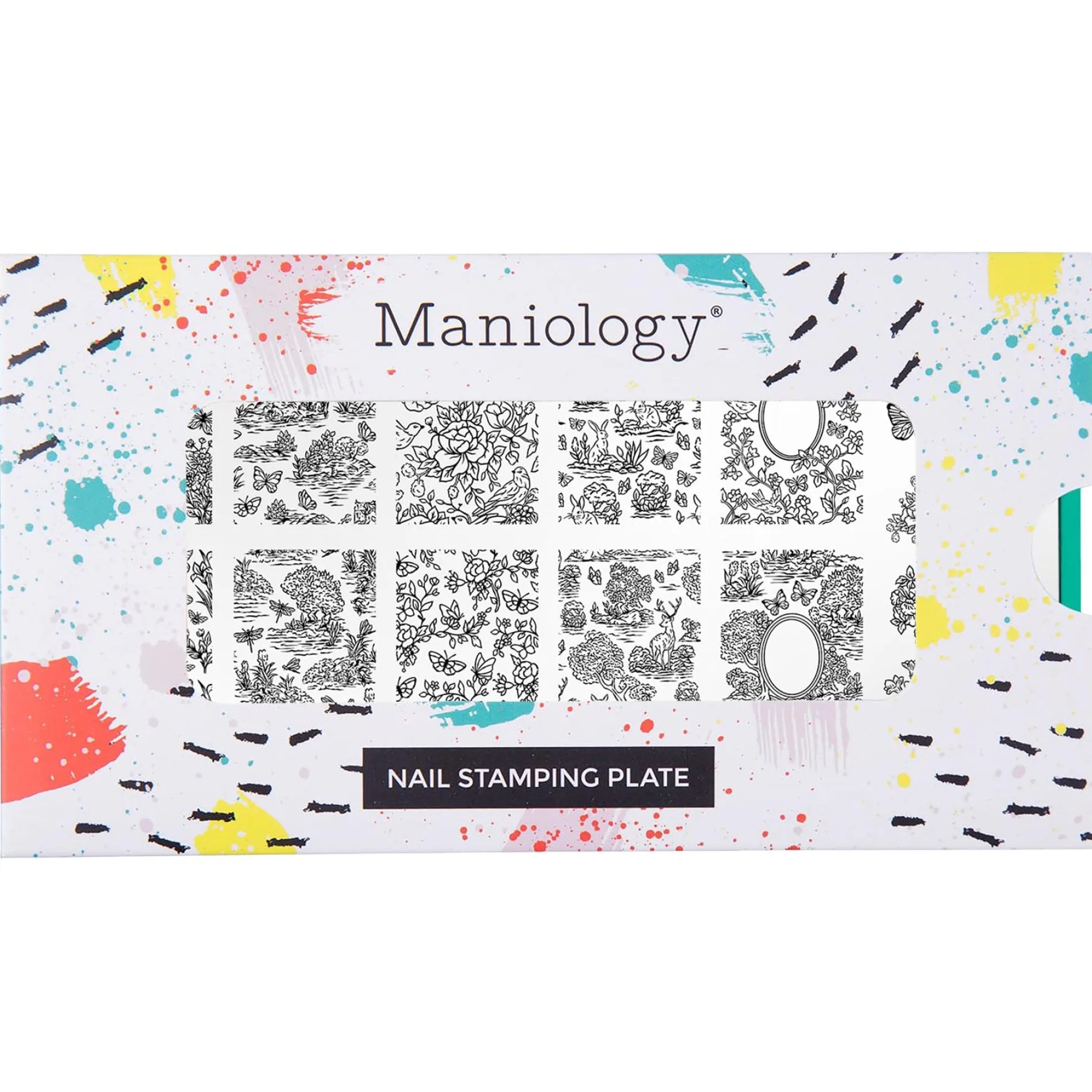 Toile De Jouy (M566) - Nail Stamping Plate