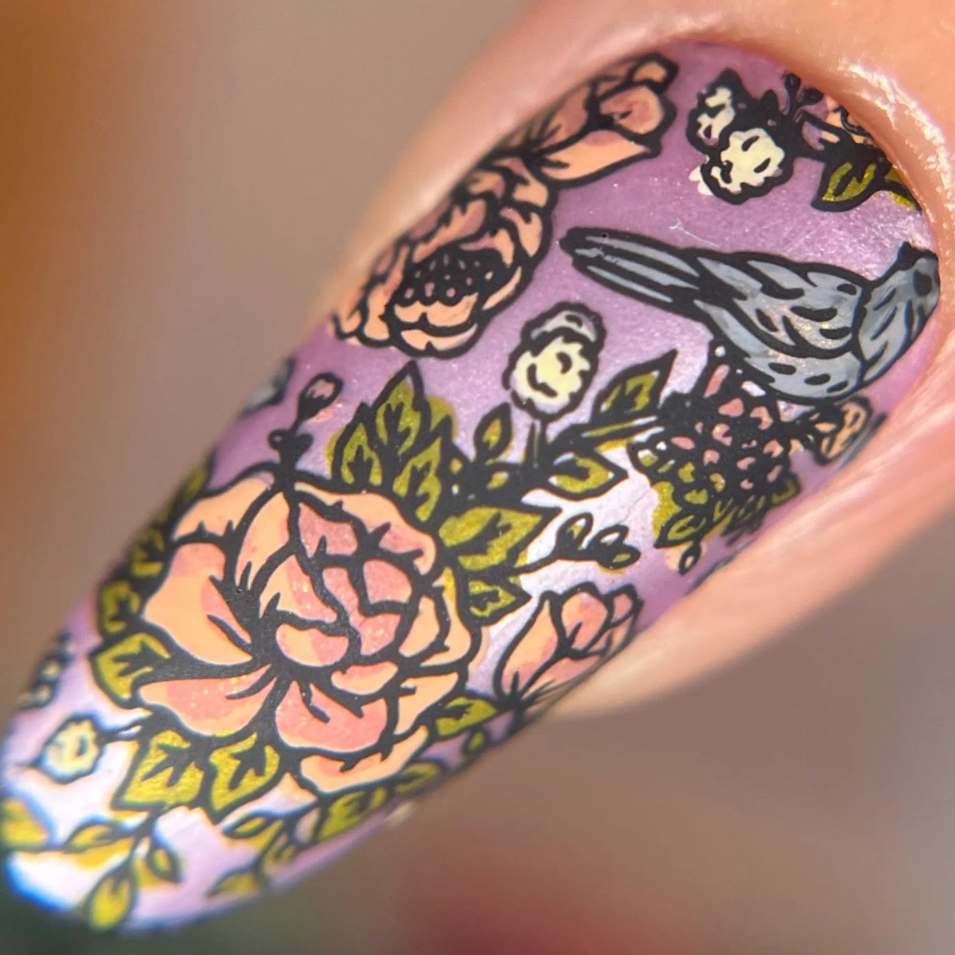 Toile De Jouy (M566) - Nail Stamping Plate