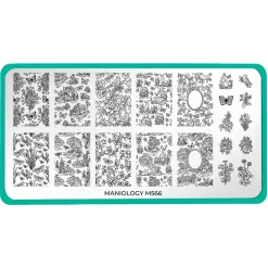 Toile De Jouy (M566) - Nail Stamping Plate