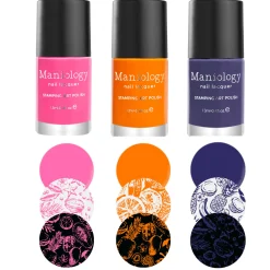 Tropicana: 3-Piece Cream Stamping Polish Set