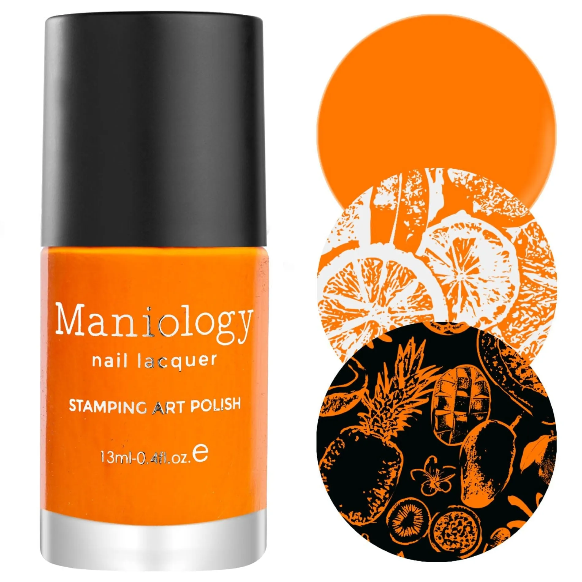 Tropicana: 3-Piece Cream Stamping Polish Set
