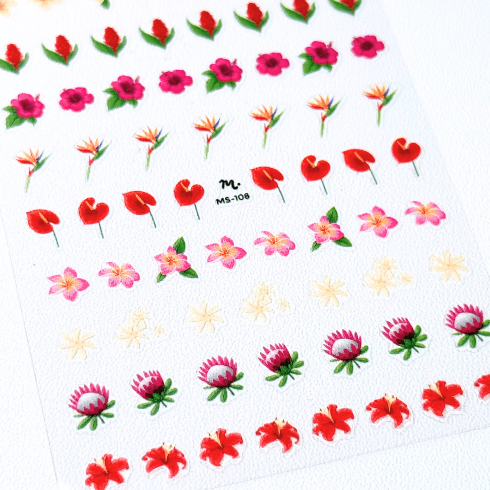 Tropic Crush (MS-108) - Nail Art Sticker