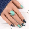 Turquoise (B324) - Green Stamping Polish