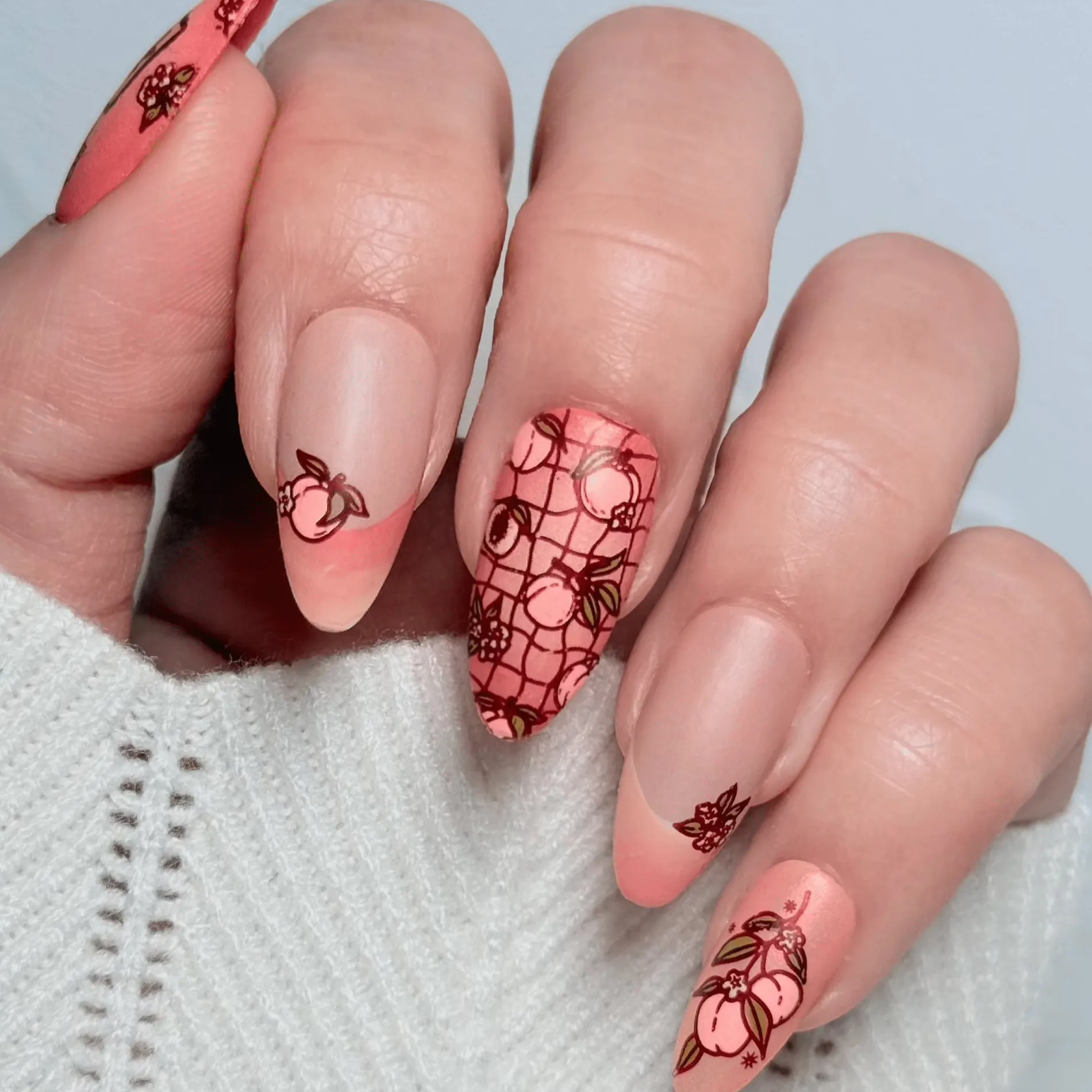 Tutti Frutti: Fruit Basket (MXM151) - Nail Stamping Plate