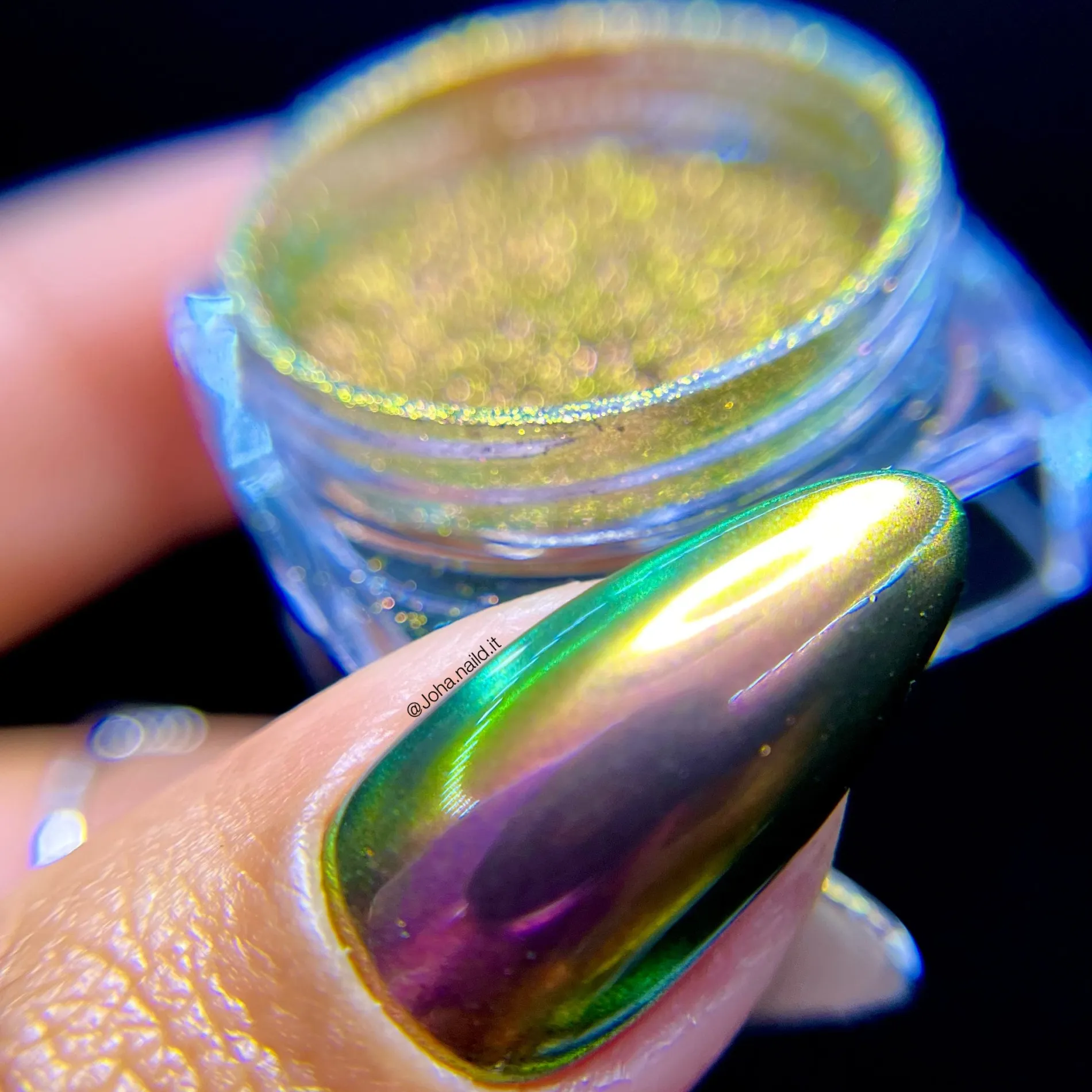 Twilight (NA040) - Fall Duochrome Nail Art Powder