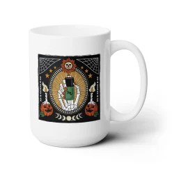 Vintage Halloween Ceramic Coffee Mug 15oz