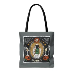 Vintage Halloween Tote Bag - Dark Grey