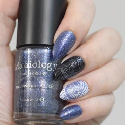 Vitamin Sea: Shipfaced (B594) Navy Blue Magnetic Shimmer Stamping Polish