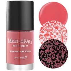 Watermelon (B345) - Coral Pink Stamping Polish