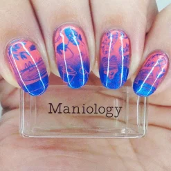 Watermelon Float (B431) - Cream Coral Stamping Polish