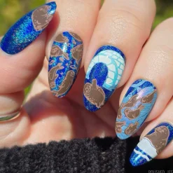 Water Pups (M547) - Nail Stamping Plate