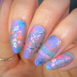 Wildflowers (M494) - Nail Stamping Plate