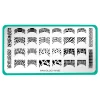 Wild French (M485) - Nail Stamping Plate