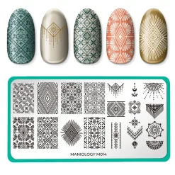Wild Heart: Best Fringe Forever (m014) - Nail Stamping Plate