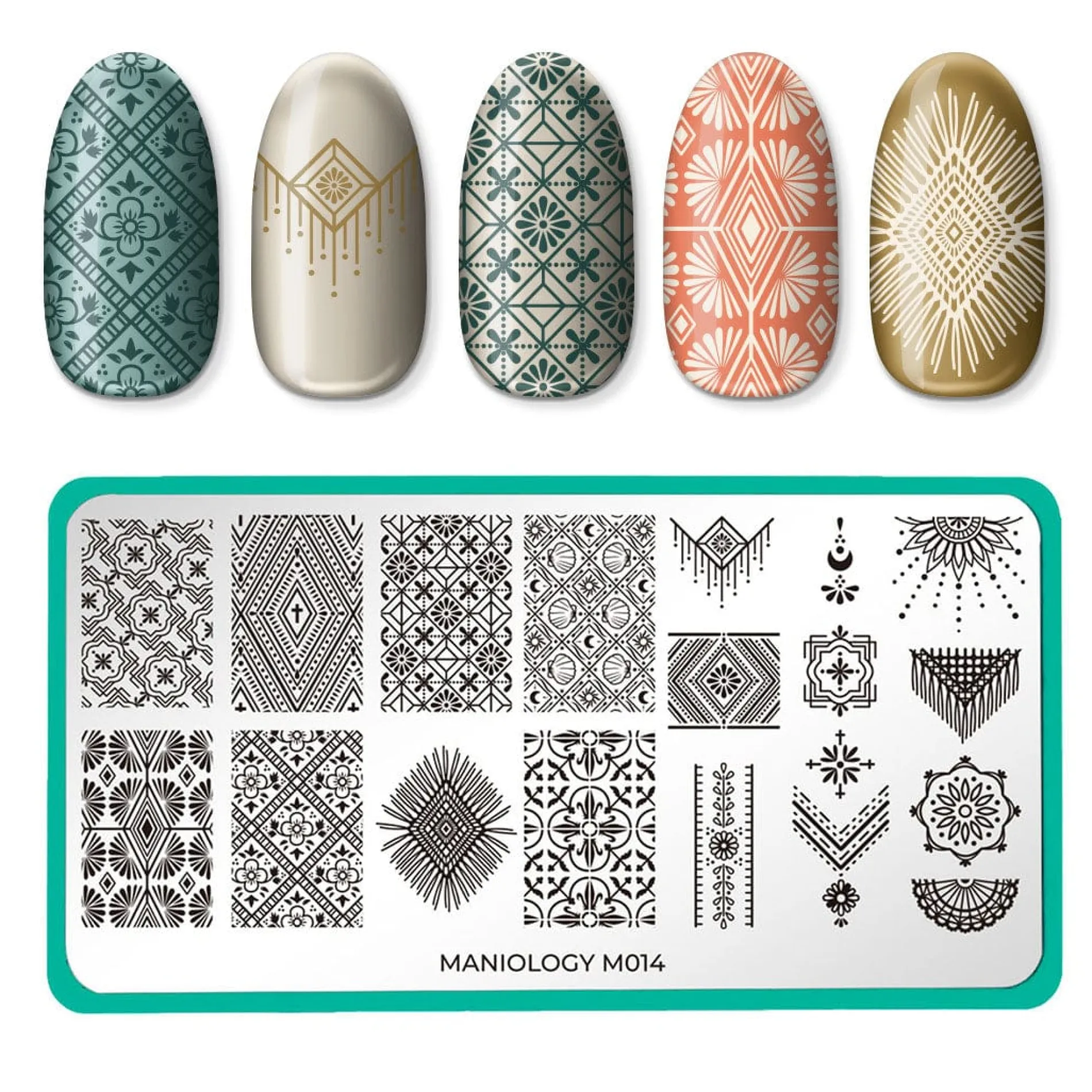 Wild Heart: Best Fringe Forever (m014) - Nail Stamping Plate
