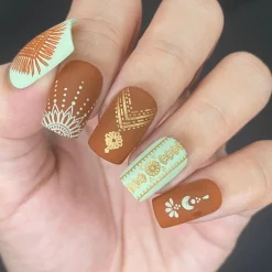 Wild Heart: Best Fringe Forever (m014) - Nail Stamping Plate