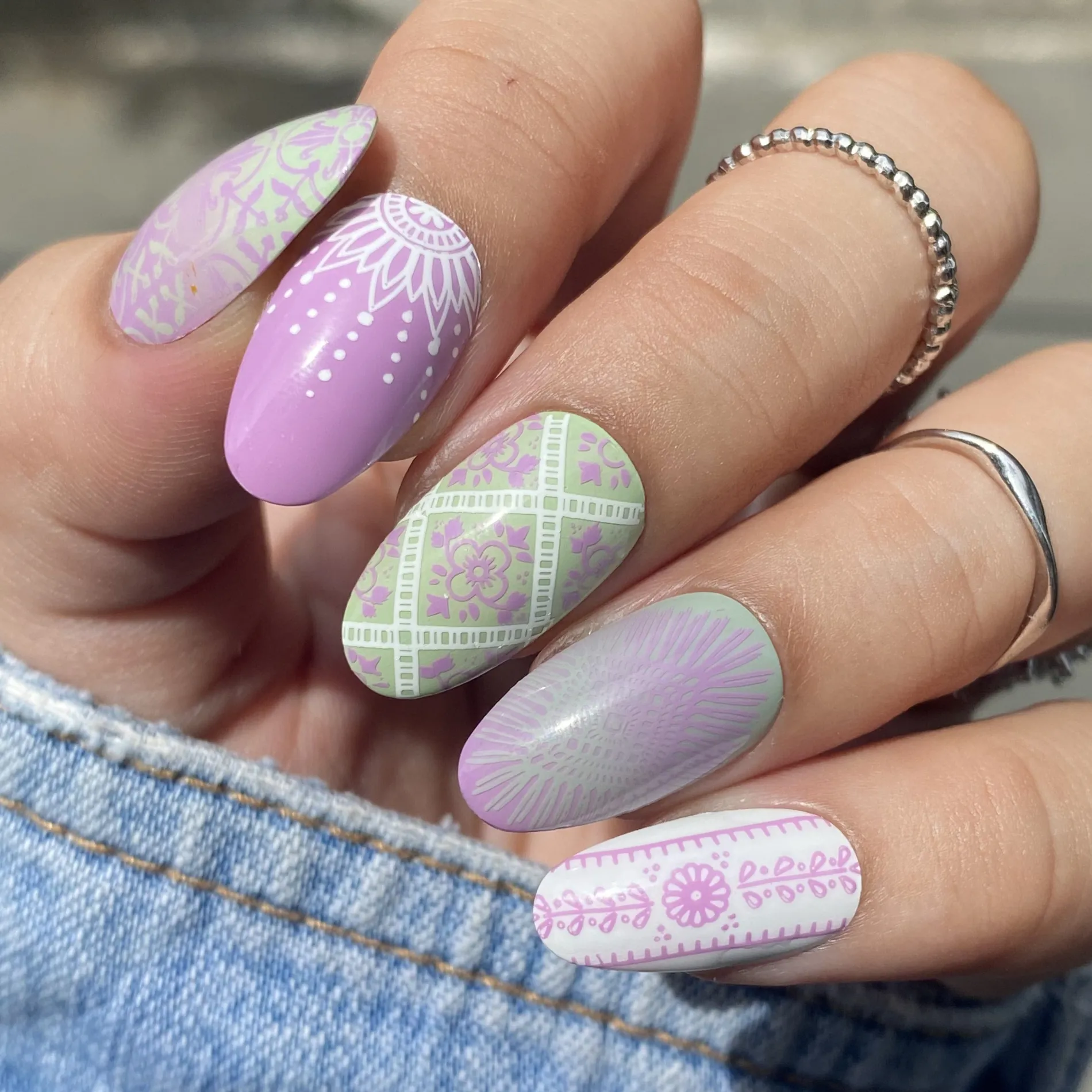 Wild Heart: Best Fringe Forever (m014) - Nail Stamping Plate