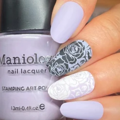 Withered Beauty: 3-Piece Pearl Cream Stamping Polish Set