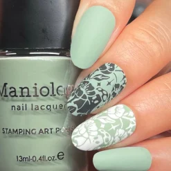 Withered Beauty: 3-Piece Pearl Cream Stamping Polish Set