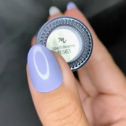 Withered Beauty: Spellblooms (B561) - Purple Pearl Cream Stamping Polish