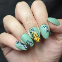Withered Beauty: Spellblooms (B561) - Purple Pearl Cream Stamping Polish