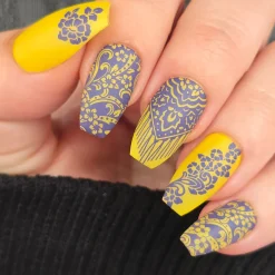 Wrapped in Wool (M685) - Nail Stamping Plate