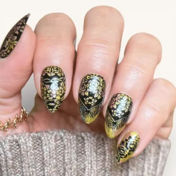 Wrapped in Wool (M685) - Nail Stamping Plate