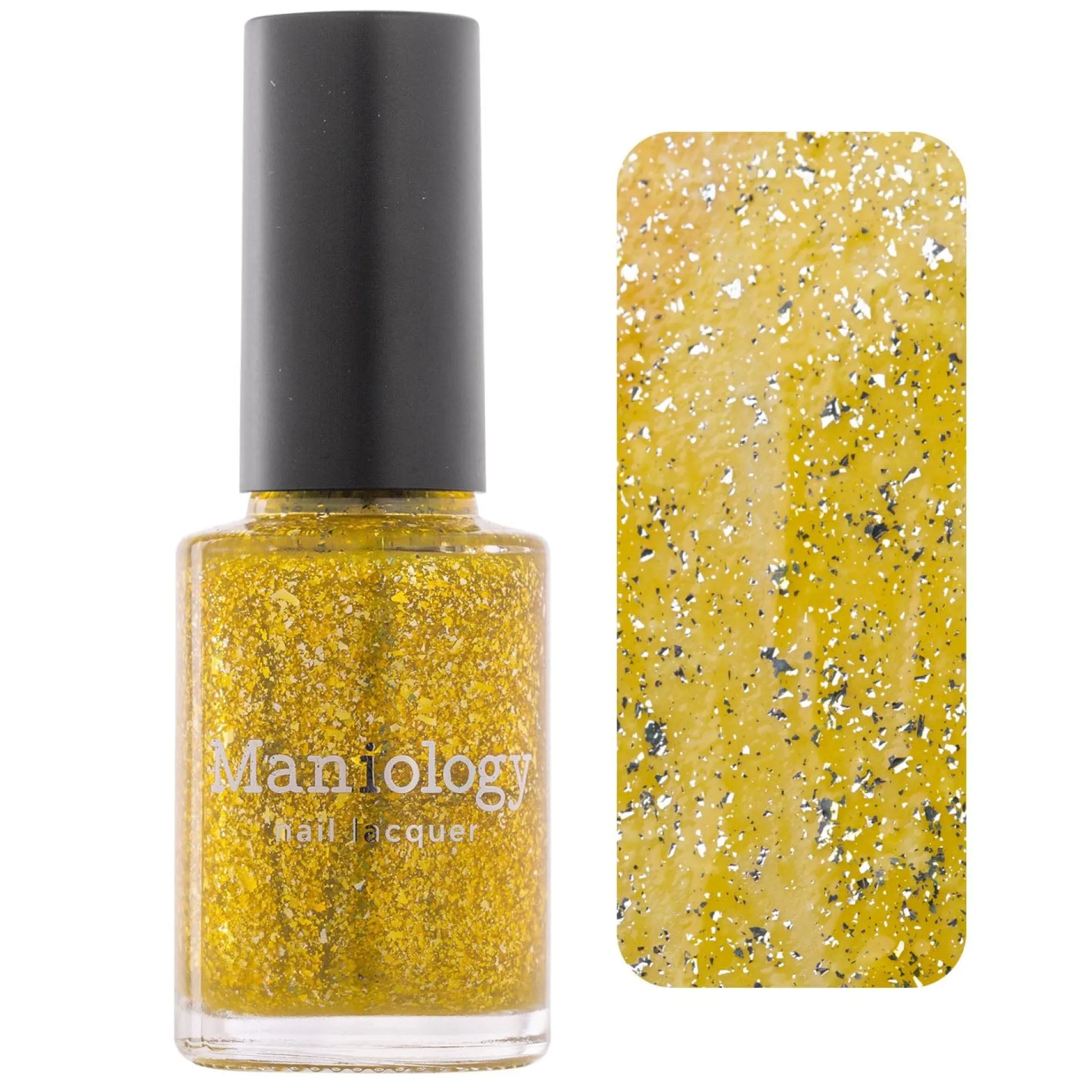 Yellow Brick Road (P164) - Yellow Glitter Nail Polish